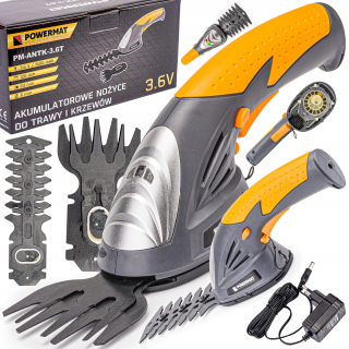 Akumulátorové elektrické nožnice Powermat 12 cm 3,6 V